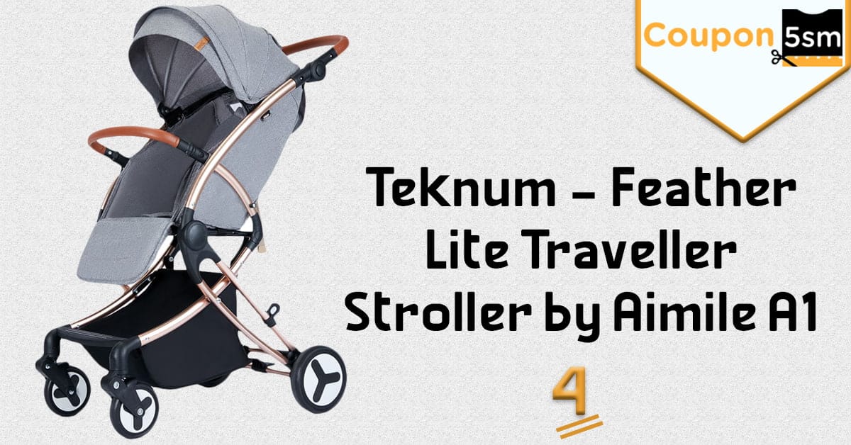  Teknum - Feather Lite Traveller Stroller by Aimile A1