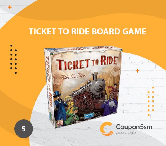 افضل 10 العاب لجعل الطفل سعيد مع دليل الشراء بخصومات 6 لعبة اطفال Ticket to Ride Board Game