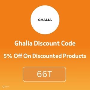 Ghalia Discount Code